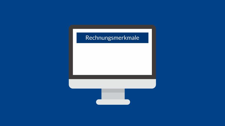 Rechnungsmerkmale Foto:
